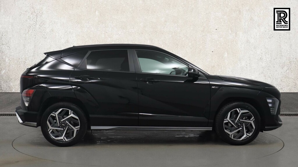 Hyundai Kona 1.6 H-gdi N Line S Suv Hybrid Dct Euro EN74ZYT Black #4
