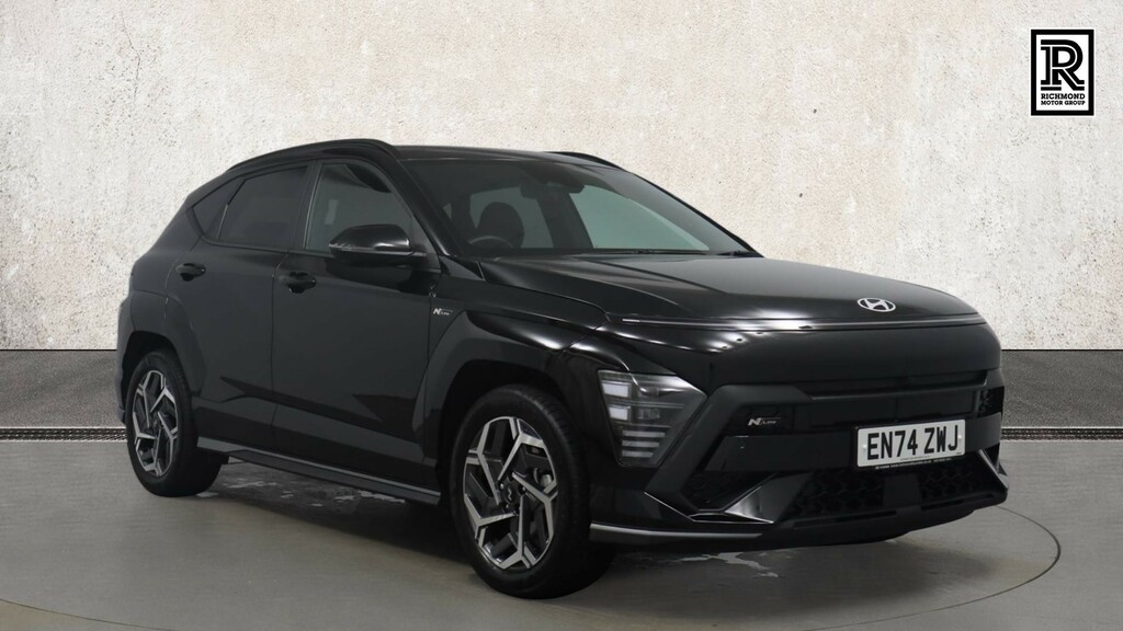 Hyundai Kona 1.6 H-gdi N Line S Suv Hybrid Dct Euro Black