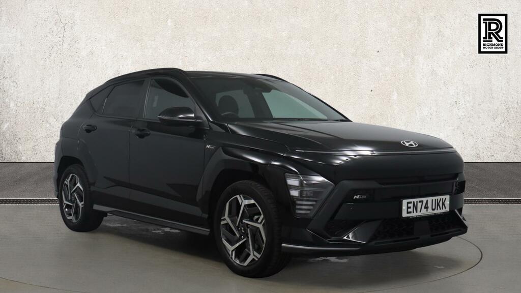 Hyundai Kona 1.6 H-gdi N Line S Suv Hybrid Dct Euro Black