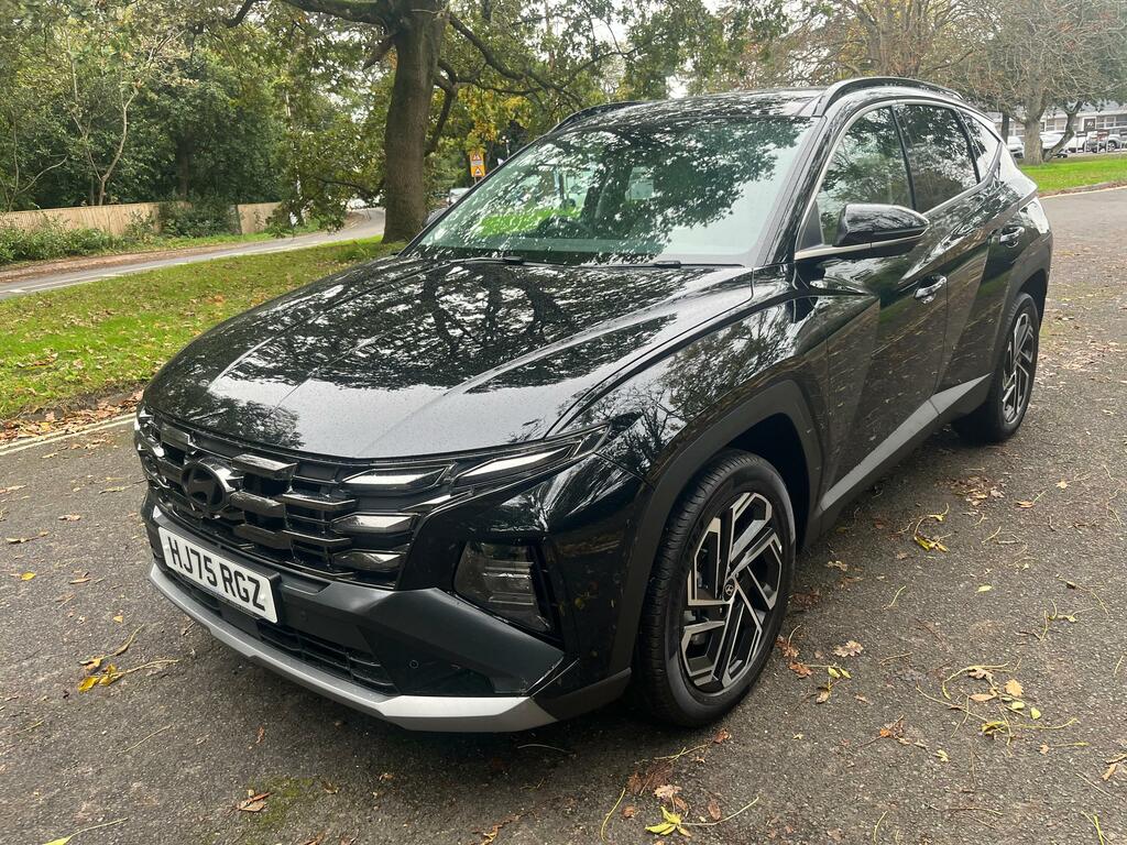 Hyundai Tucson 1.6 T-gdi Ultimate Suv Hybrid Euro HJ75RGZ Black #3