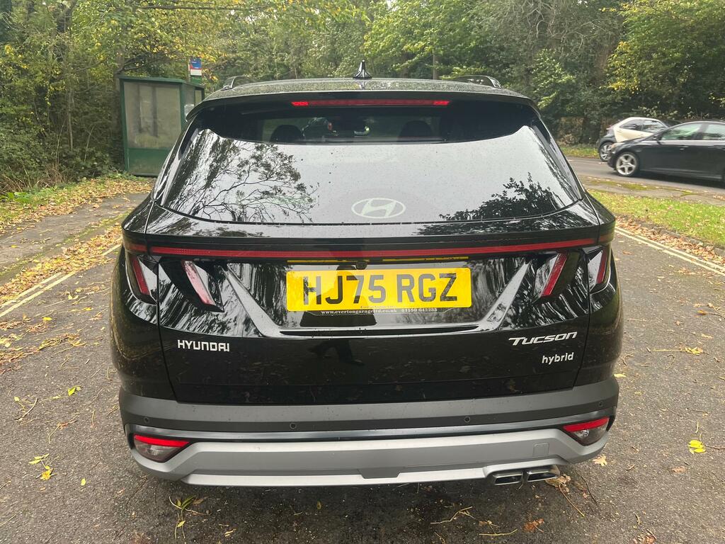 Hyundai Tucson 1.6 T-gdi Ultimate Suv Hybrid Euro HJ75RGZ Black #4