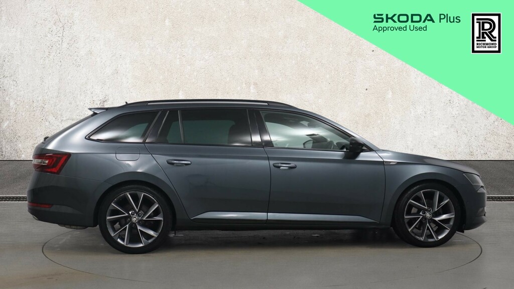 Skoda Superb 1.5 Tsi Act Sportline Estate Dsg Euro 6 Grey #4