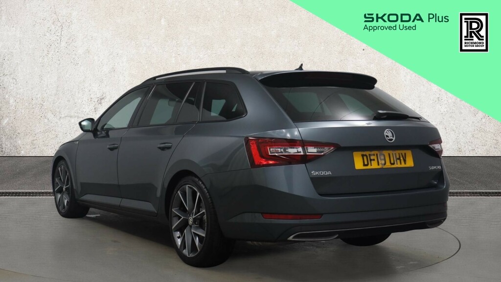 Skoda Superb 1.5 Tsi Act Sportline Estate Dsg Euro 6 Grey #3
