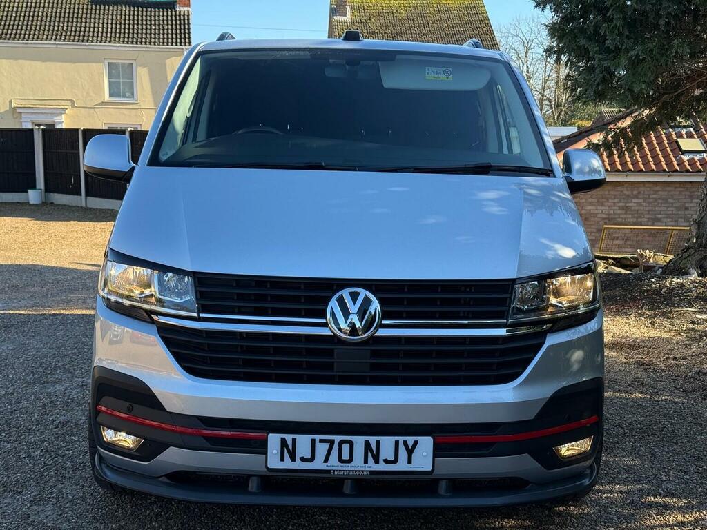 Volkswagen Transporter 2.0 Tdi T28 Highline Fwd Lwb High Roof Euro 6 Ss Silver #2