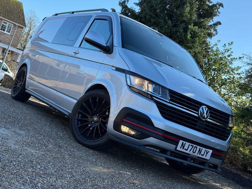 Volkswagen Transporter 2.0 Tdi T28 Highline Fwd Lwb High Roof Euro 6 Ss Silver #5