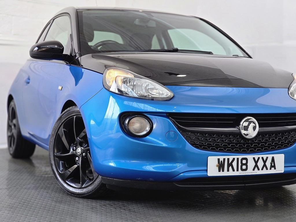 Vauxhall Adam I Energised Black Jack WK18XXA Blue #3