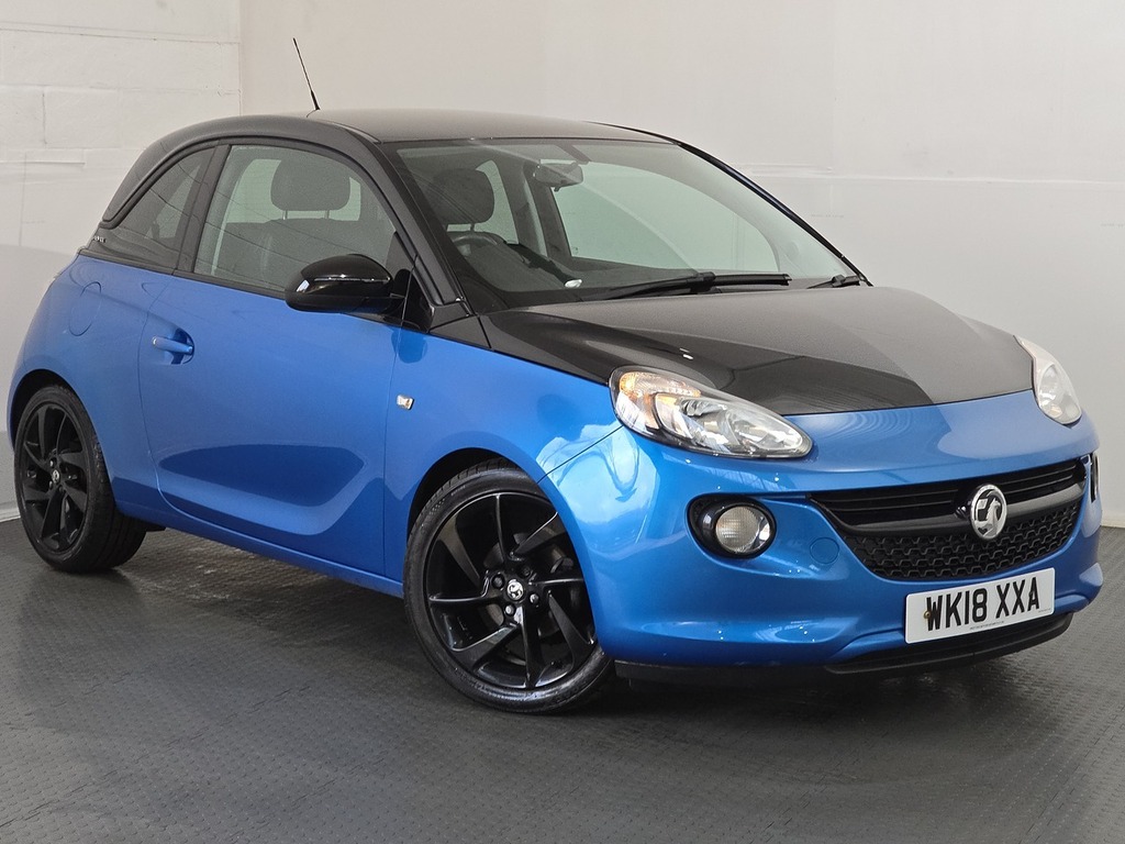 Vauxhall Adam I Energised Black Jack WK18XXA Blue #2