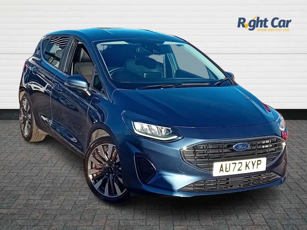 Ford Fiesta 1.0T Ecoboost Mhev Titanium Vignale - 2022 72 Blue