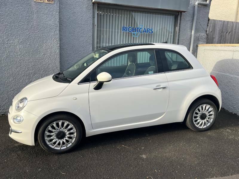 Fiat 500 1.2 Lounge - 2018 18 PF18YMX White #2