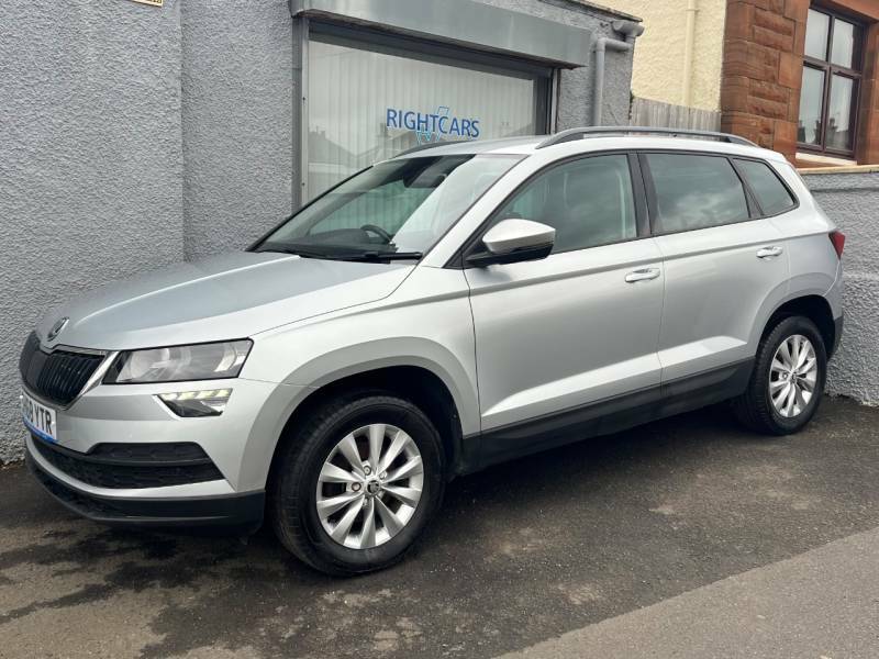 Skoda Karoq 1.0 Tsi Se Nav Plus - 2018 68 SH68YTR Silver #2
