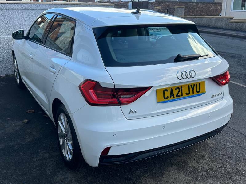 Audi A1 25 Tfsi Sport - 2021 21 CA21JYU White #4