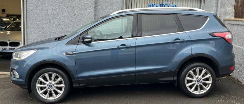 Ford Kuga 1.5 Tdci Titanium Edition 2Wd - 2019 19 SE19DKU Blue #4