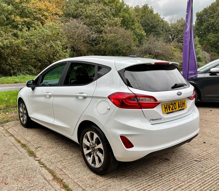 Ford Fiesta Hatchback 1.0T Ecoboost Trend Euro 6 Ss 20 HV20AUH White #4