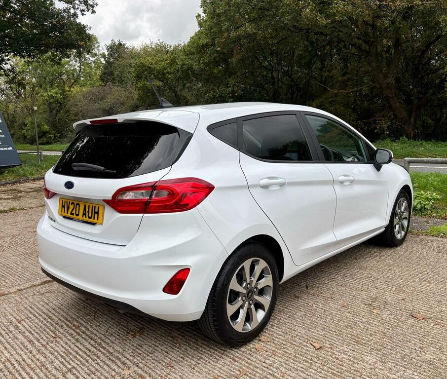 Ford Fiesta Hatchback 1.0T Ecoboost Trend Euro 6 Ss 20 HV20AUH White #6