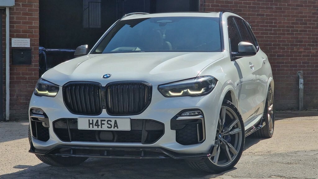 BMW X5 3.0 M50d Xdrive Euro 6 Ss H4FSA White #4