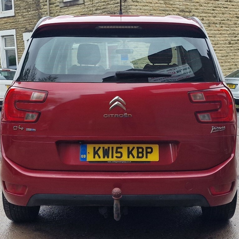 Citroen Grand C4 Picasso 2.0 Bluehdi Exclusive Eat6 Euro 6 Ss Red #6