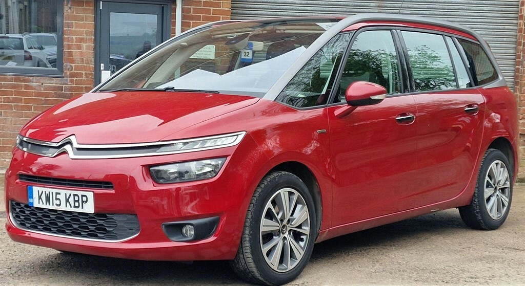 Citroen Grand C4 Picasso 2.0 Bluehdi Exclusive Eat6 Euro 6 Ss Red #3