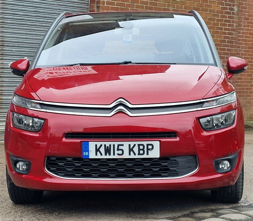 Citroen Grand C4 Picasso 2.0 Bluehdi Exclusive Eat6 Euro 6 Ss Red #2