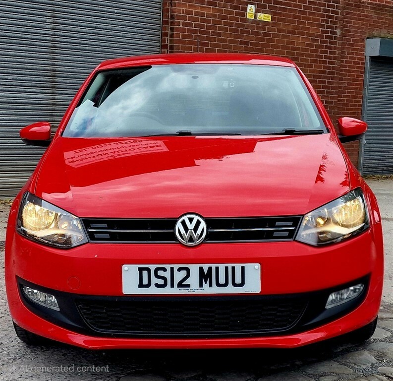 Volkswagen Polo 1.2 Match Euro 5 DS12MUU Red #2