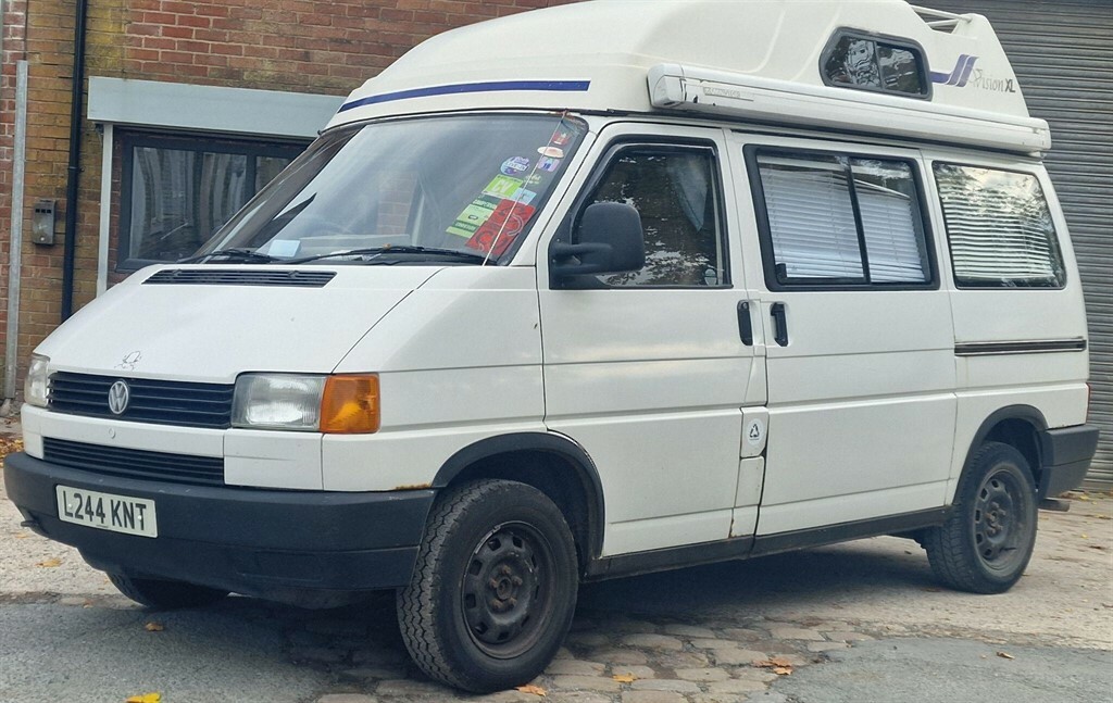 Volkswagen Transporter Campervan T4 57 D Swb 2.4 Di 77 Bhp Campervan T4 5 L244KNT White #2