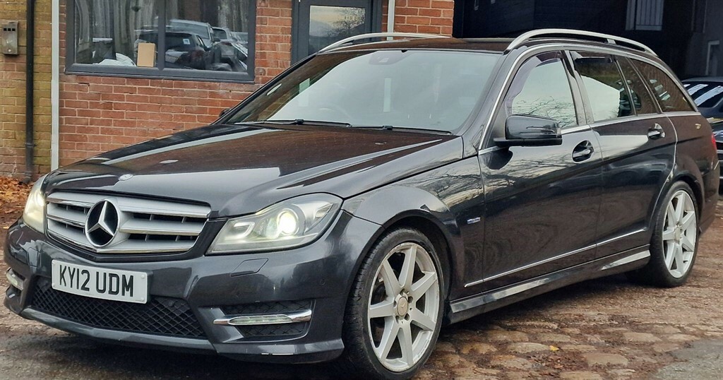 Mercedes-Benz C Class 2.1 Cdi Blueefficiency Sport G-tronic Euro 5 Ss KY12UDM Black #3