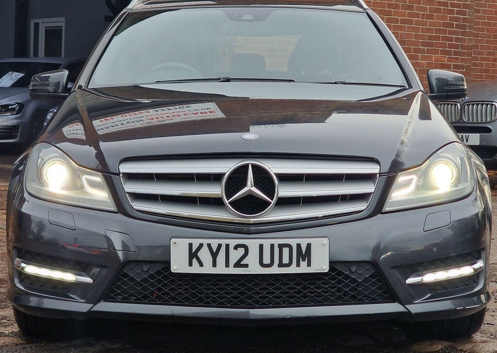 Mercedes-Benz C Class 2.1 Cdi Blueefficiency Sport G-tronic Euro 5 Ss KY12UDM Black #2