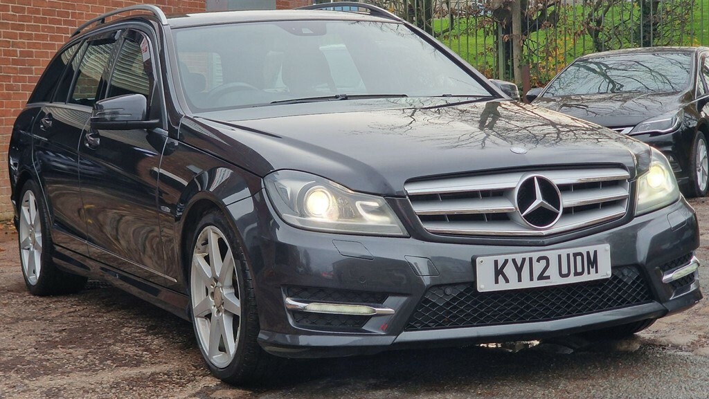 Mercedes-Benz C Class 2.1 Cdi Blueefficiency Sport G-tronic Euro 5 Ss Black
