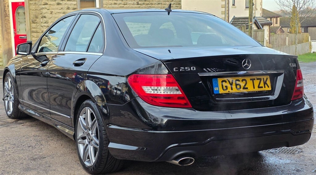 Mercedes-Benz C Class 2.1 Cdi Blueefficiency Amg Sport Plus G-tronic Eu Black #6