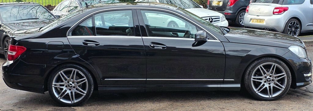 Mercedes-Benz C Class 2.1 Cdi Blueefficiency Amg Sport Plus G-tronic Eu Black #4