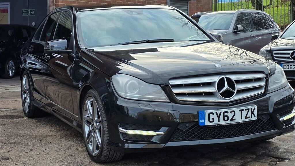 Mercedes-Benz C Class 2.1 Cdi Blueefficiency Amg Sport Plus G-tronic Eu Black
