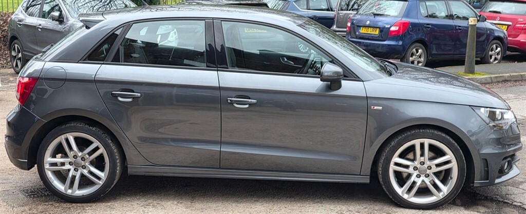 Audi A1 1.6 Tdi S Line Sportback Euro 5 Ss Grey #4