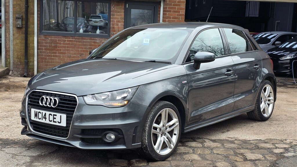 Audi A1 1.6 Tdi S Line Sportback Euro 5 Ss Grey #3