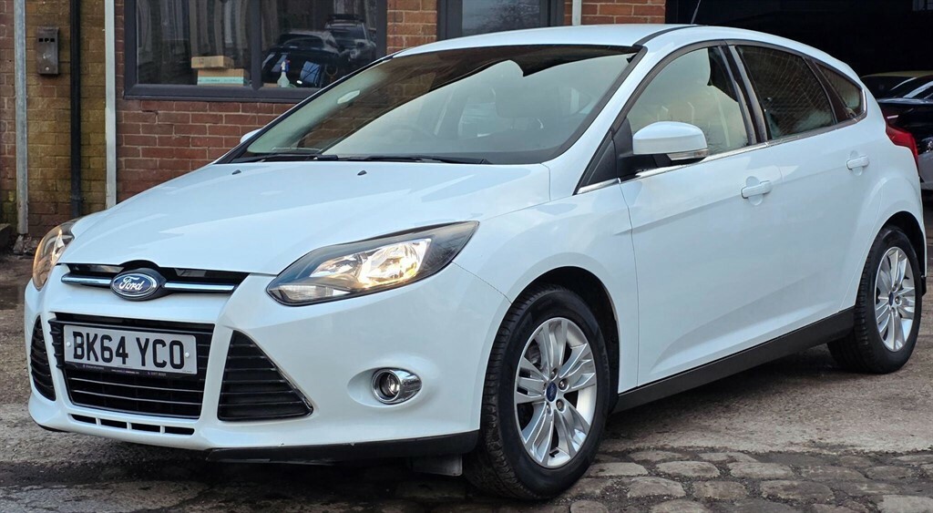 Ford Focus 1.6 Titanium Navigator Powershift Euro 5 White #3