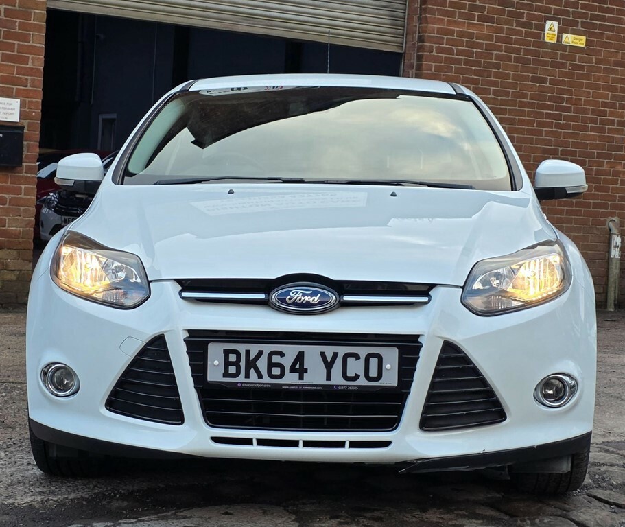 Ford Focus 1.6 Titanium Navigator Powershift Euro 5 White #4