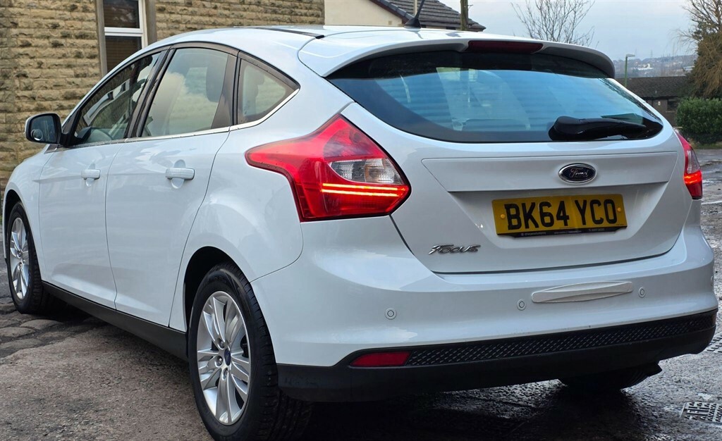 Ford Focus 1.6 Titanium Navigator Powershift Euro 5 White #5