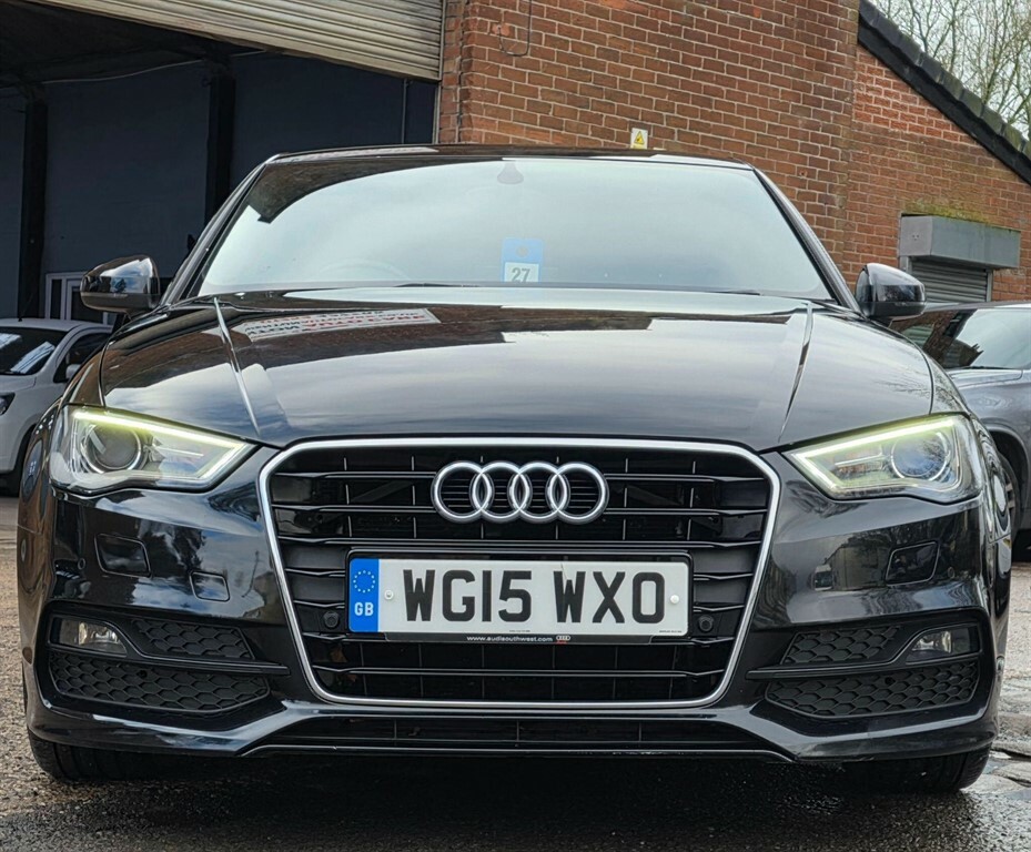 Audi A3 1.6 Tdi S Line S Tronic Euro 6 Ss Black #2
