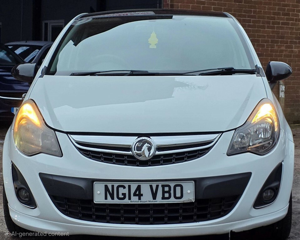 Vauxhall Corsa 1.2 16V Limited Edition Euro 5 NG14VBO White #2