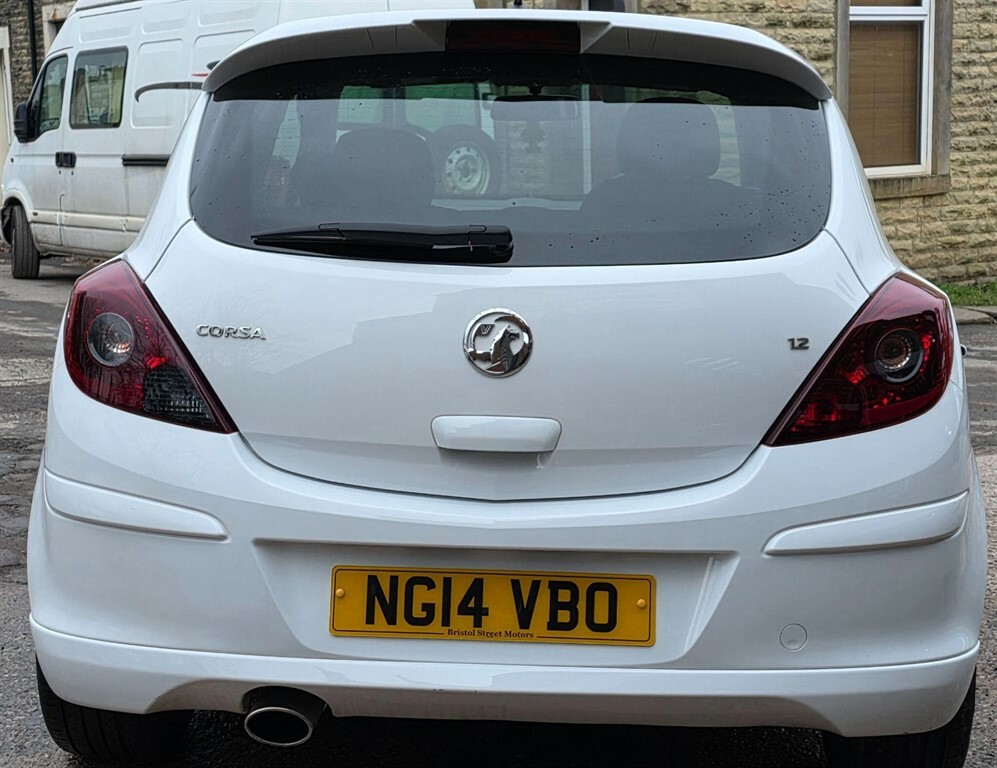 Vauxhall Corsa 1.2 16V Limited Edition Euro 5 NG14VBO White #6
