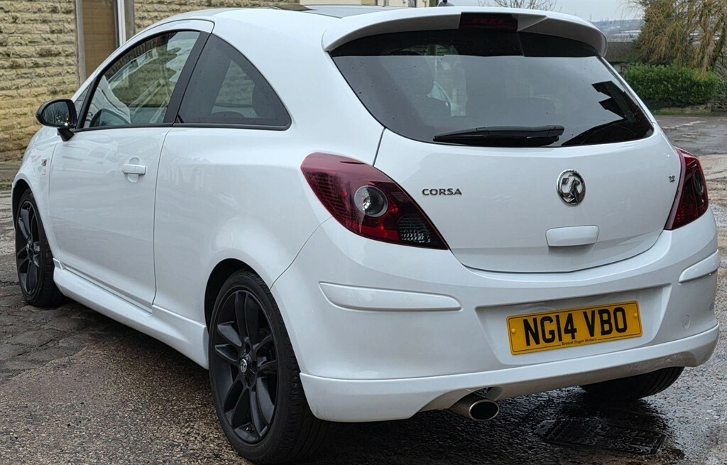 Vauxhall Corsa 1.2 16V Limited Edition Euro 5 NG14VBO White #4
