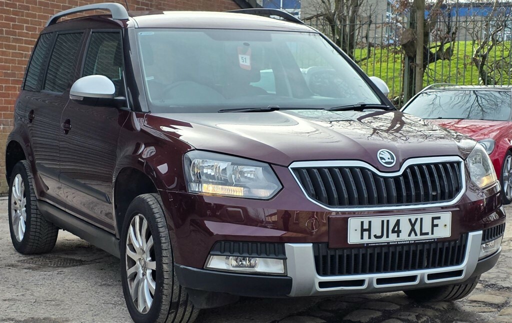 Skoda Yeti 1.2 Tsi Se Outdoor Dsg Euro 5 Red