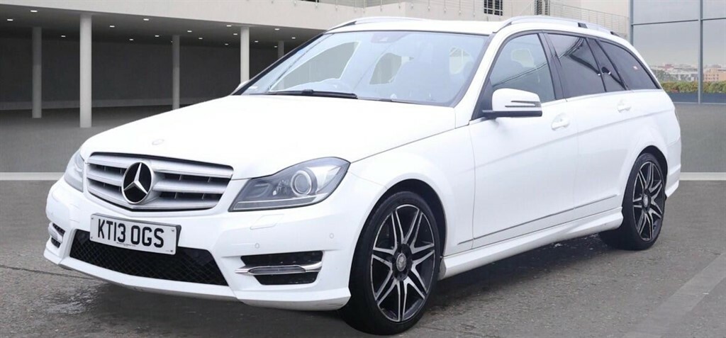 Mercedes-Benz C Class 3.0 Cdi V6 Blueefficiency Amg Sport Plus G-tronic White #4