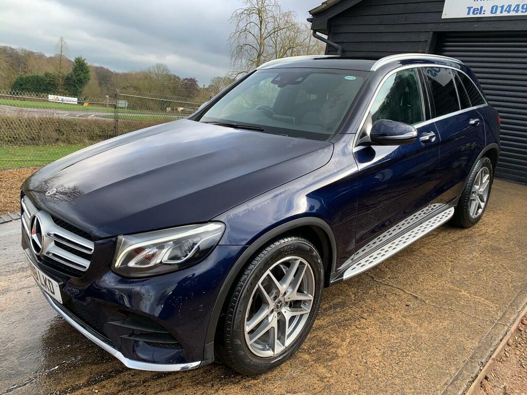Mercedes-Benz GLC Class Glc250d Amg Line Premium G-tronic 4Matic Euro 6 GN18LKD Blue #3