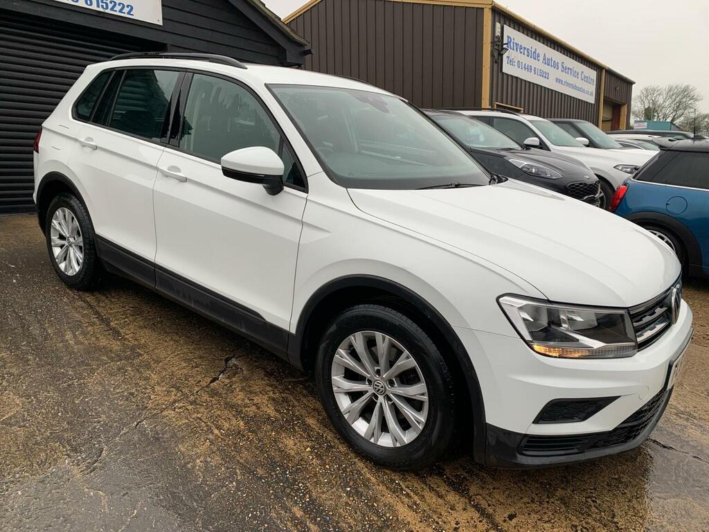 Volkswagen Tiguan Tdi S Euro 6 Ss FL67BJO White #3