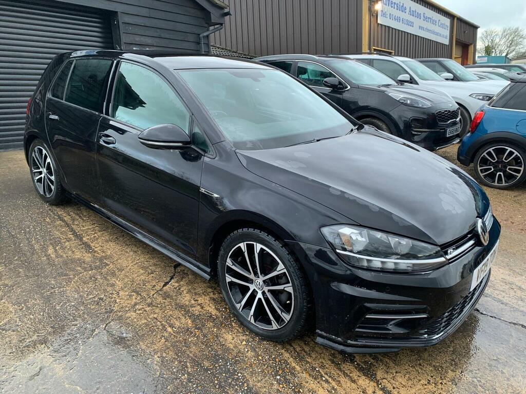 Volkswagen Golf Tdi R-line Euro 6 Ss VF19TOH Black #3