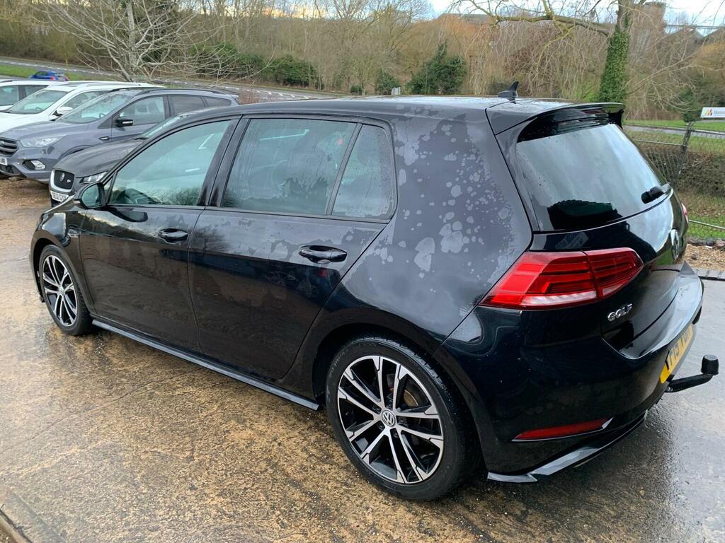 Volkswagen Golf Tdi R-line Euro 6 Ss VF19TOH Black #6