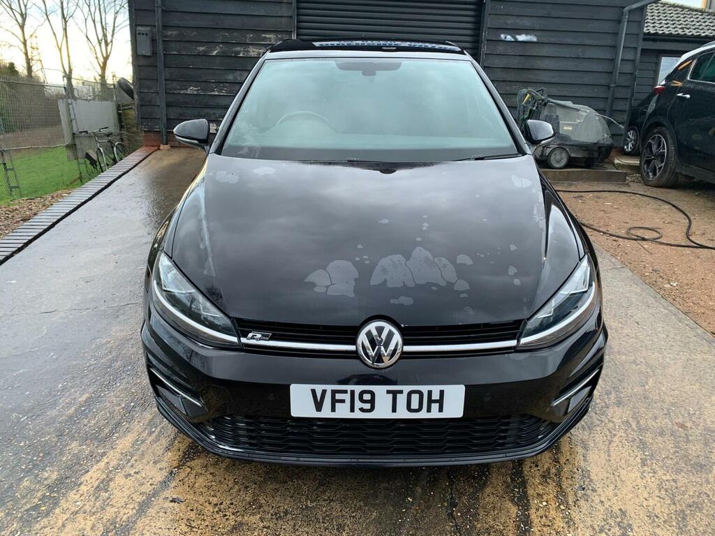 Volkswagen Golf Tdi R-line Euro 6 Ss VF19TOH Black #2