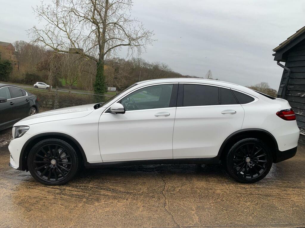 Mercedes-Benz GLC Class Glc220d Amg Line Premium Plus Coupe G-tronic 4Ma KE67HJU White #5