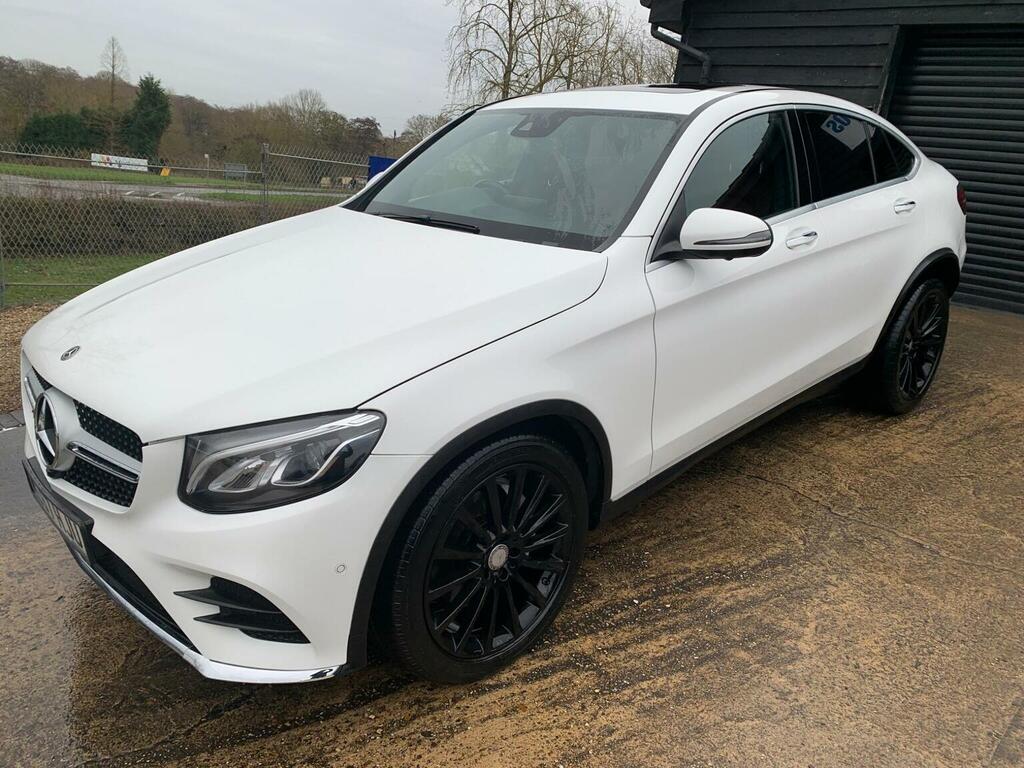 Mercedes-Benz GLC Class Glc220d Amg Line Premium Plus Coupe G-tronic 4Ma White