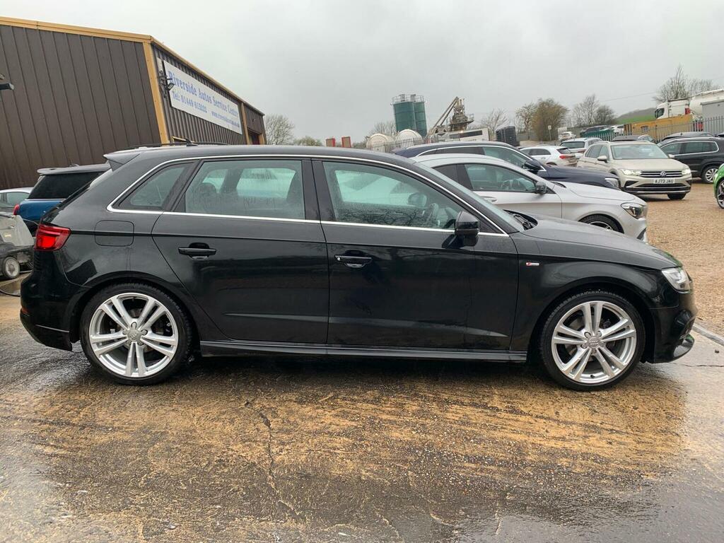 Audi A3 Tfsi 30 S Line Sportback Euro 6 Ss AK68LWW Black #4