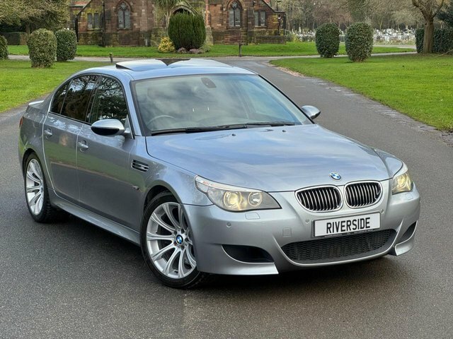 BMW M5 2006 5.0 V8 Saloon Smg Euro 4 507 Ps Silver #3